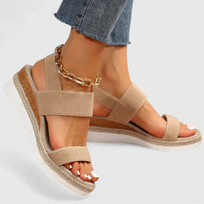 Women's Cushioned Slip-On Sandals - view 2