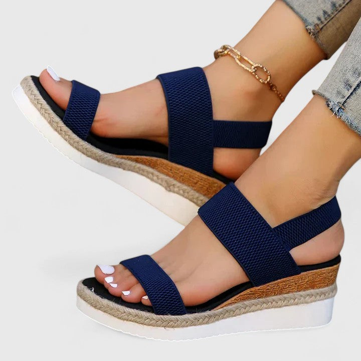 Women's Cushioned Slip-On Sandals - view 9