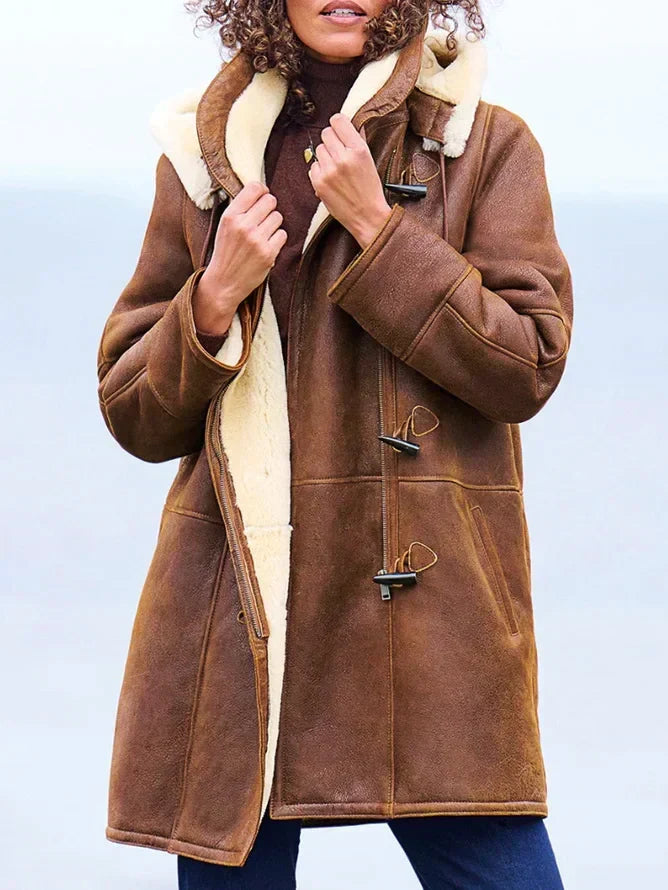 Women's Hooded Winter Coat - view 1