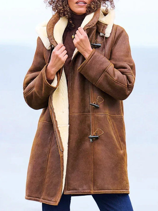 Women's Hooded Winter Coat - view 1