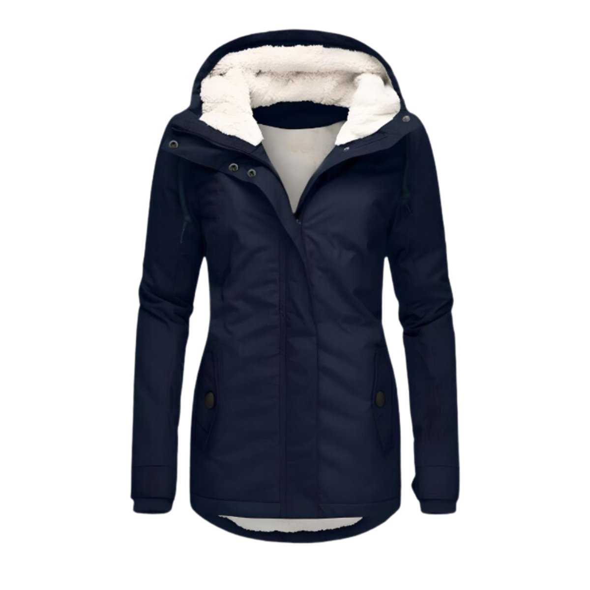 Women's Sherpa-Lined Hooded Parka Water-Resistant - view 3