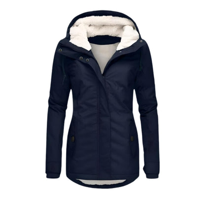 Women's Sherpa-Lined Hooded Parka Water-Resistant - view 3