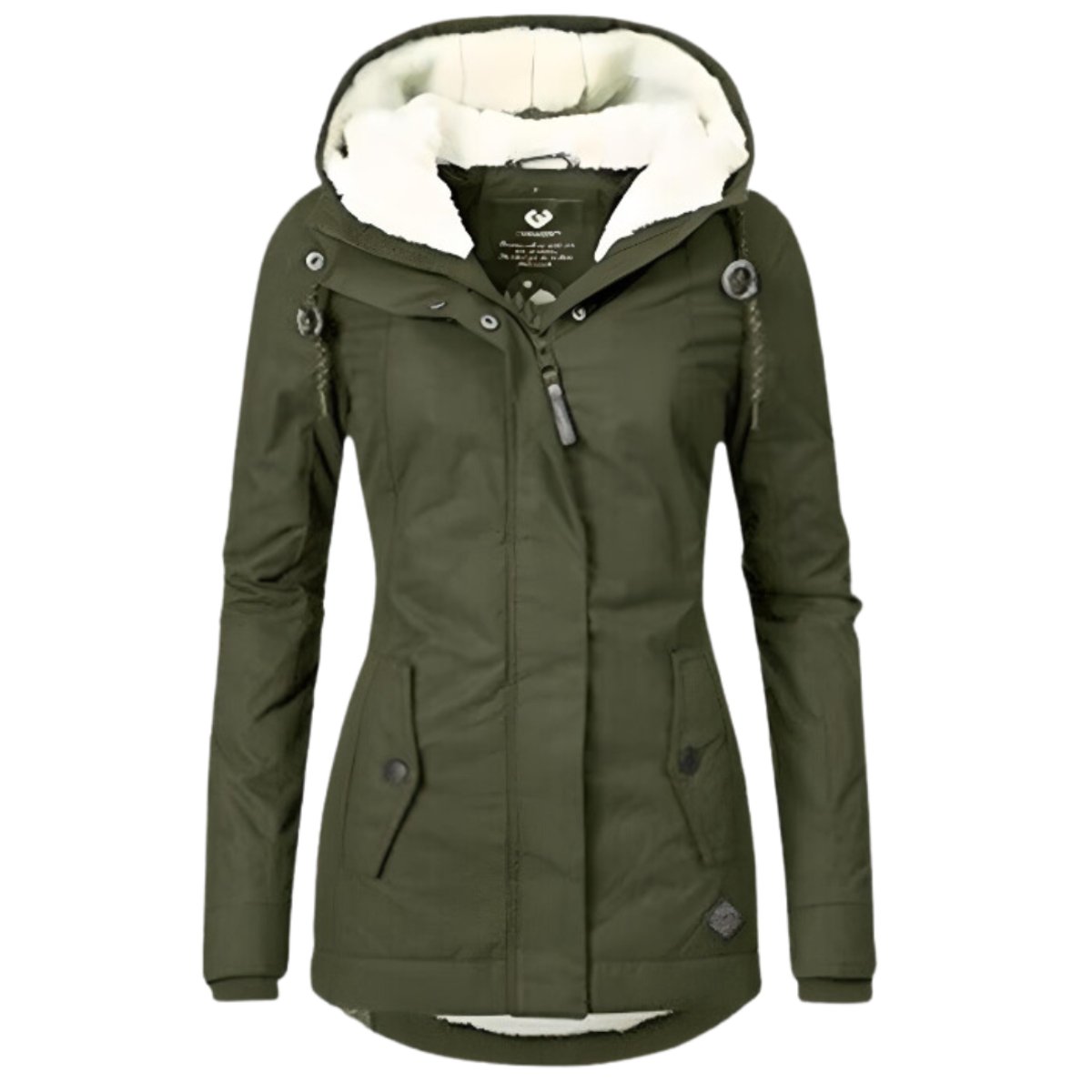 Women's Sherpa-Lined Hooded Parka Water-Resistant - view 5