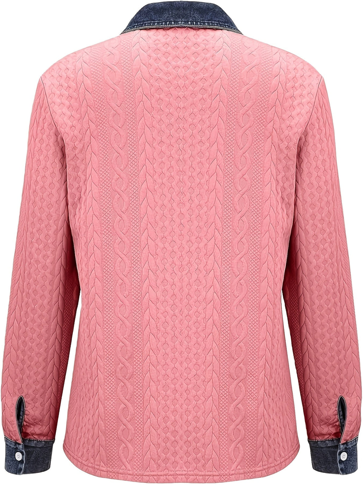 Women's Textured Button-Up Shirt - view 3