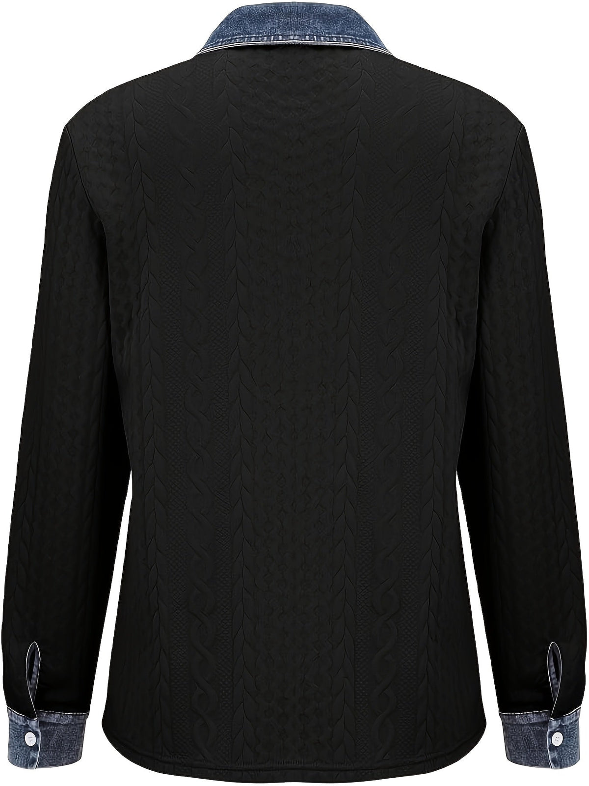 Women's Textured Button-Up Shirt - view 8