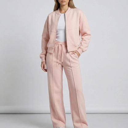 Women's Two-Piece Co-ord Set with Zip Jacket and Joggers - view 8