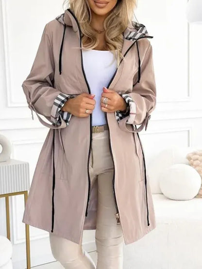 Women's Water-resistant Windproof Zip Coat - view 2